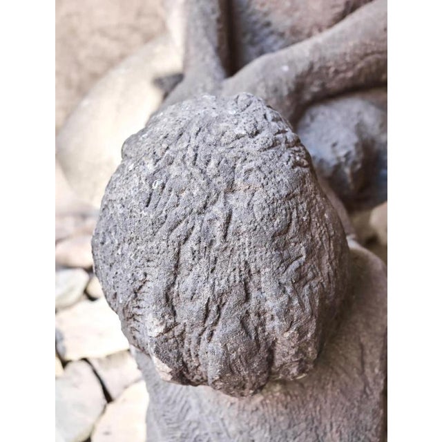 Liberec Artist, Mother with Child, 1930s, Sandstone For Sale - Image 16 of 18