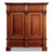 Wood Vintage Wardrobe in Mahogany For Sale - Image 7 of 7