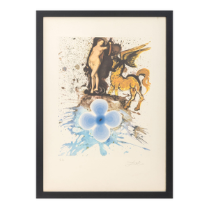 Salvador Dali "Homage to Cranach" Etching