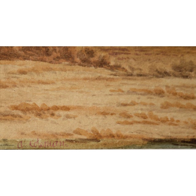 Realism Mountains and Valley Autumnal by Arthur Philemon Coleman For Sale - Image 3 of 9