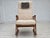 Ivory Vintage Danish Rocking Chair in Sheepskin, 1970s For Sale - Image 8 of 18