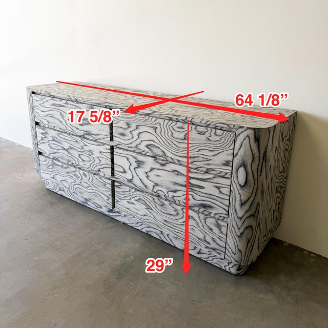 Vintage 1980s Italian Postmodern Dresser For Sale - Image 10 of 10