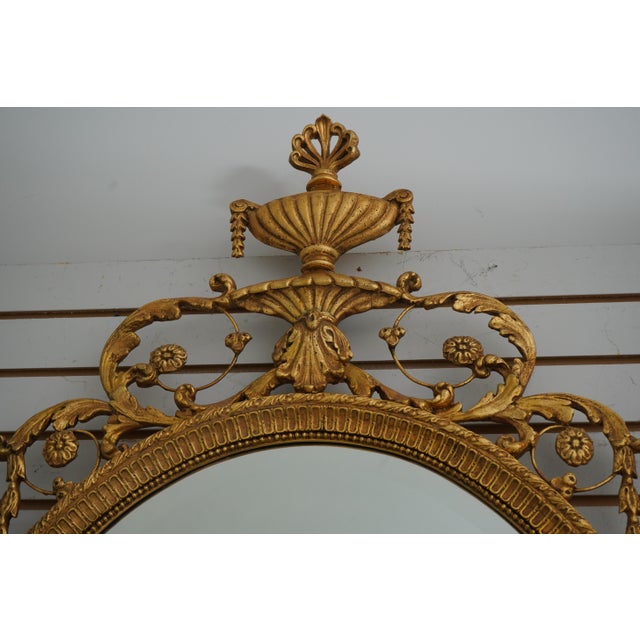 Glass Friedman Brothers Model 6475 Adams Style Mirror For Sale - Image 7 of 12