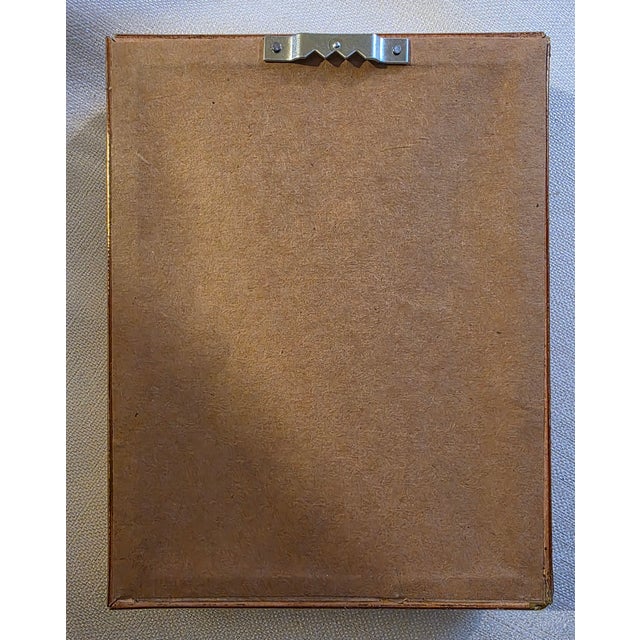 1940s 1940s Original Art, Acrylic on Board For Sale - Image 5 of 5