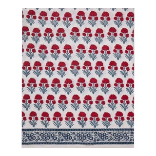 Hana King Red/Teal Fitted Sheet For Sale