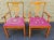 Pair of Stateville Chair Company Mid-Century Chippendale Mahogany Needflepoint ArmChairs. Very good vintage condition....