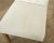 Set of Six Cream Muslin Tufted Dining Chairs For Sale - Image 9 of 12