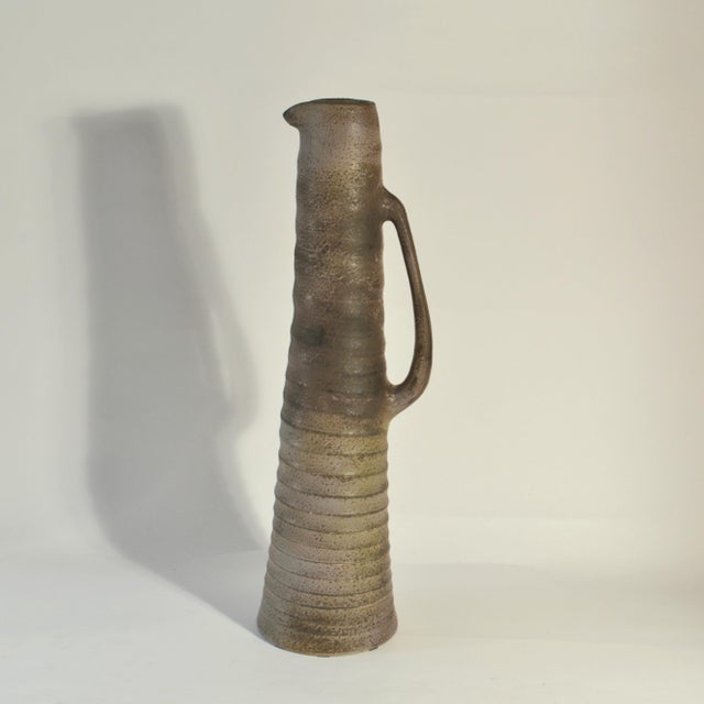 Mid-Century Ceramic Studio Vases in Muted Colors, Set of 7 For Sale - Image 11 of 18