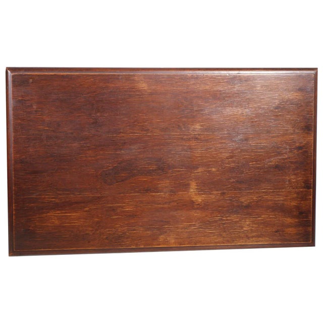 This early 20th-century Tuscan table, desk, trestle side table or occasional table was produced by Dini & Puccini-Cascina...