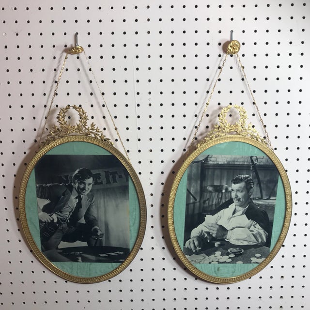 Gold French Pictures Frames - a Pair For Sale - Image 8 of 8