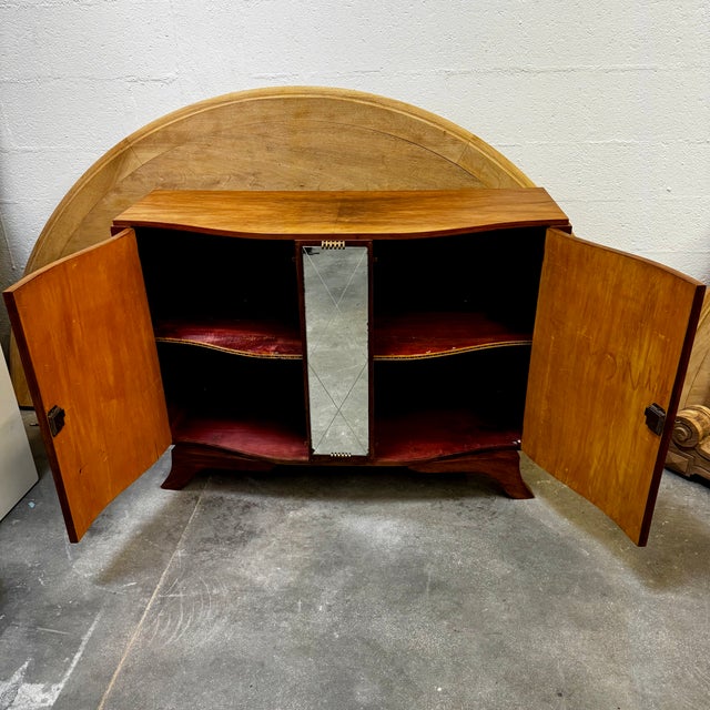 Art Deco Sideboard with Mirror, 1960s For Sale - Image 12 of 18