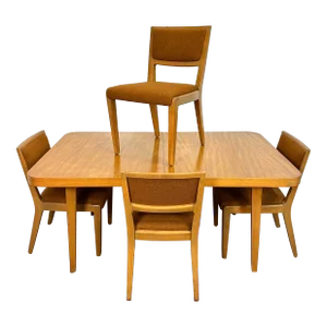 Edward Wormley for Drexel Precedent Dining Table and Four Chairs
