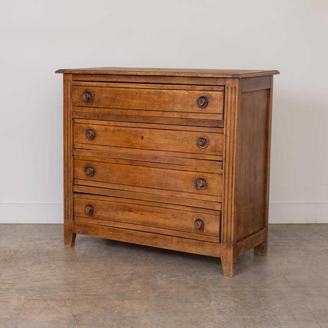 French Provincial 1940s French Provincial Oak Dresser For Sale - Image 3 of 18