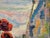 1970s Oil Painting on the Window For Sale - Image 9 of 12