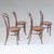 1900 - 1909 Antique Bentwood and Cane Dining Chairs by Josef Hoffmann, 1900s, Set of 4 For Sale - Image 5 of 16