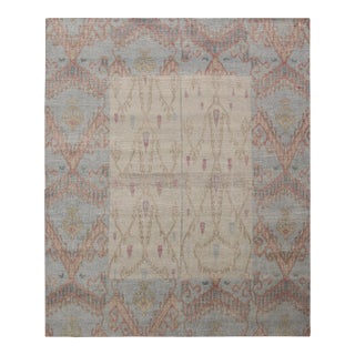 Rug & Kilim’s Oversized Mira Rug in Sky Blue, 12x18 For Sale