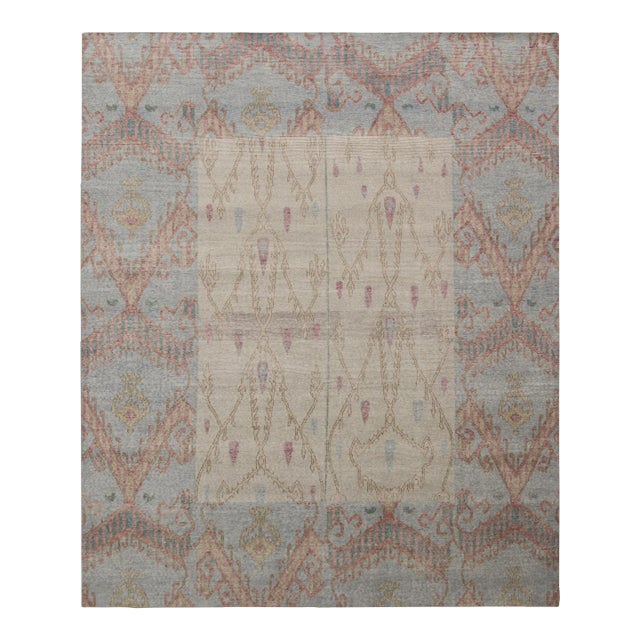 Rug & Kilim’s Oversized Mira Rug in Sky Blue, 12x18 For Sale