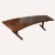 CFC Silkeborg Teak Veneered Kidney Shaped Curved Coffee Table For Sale - Image 4 of 12