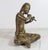 Metal Vintage Solid Brass Thai Musician Snake Charmer Figurine For Sale - Image 7 of 10