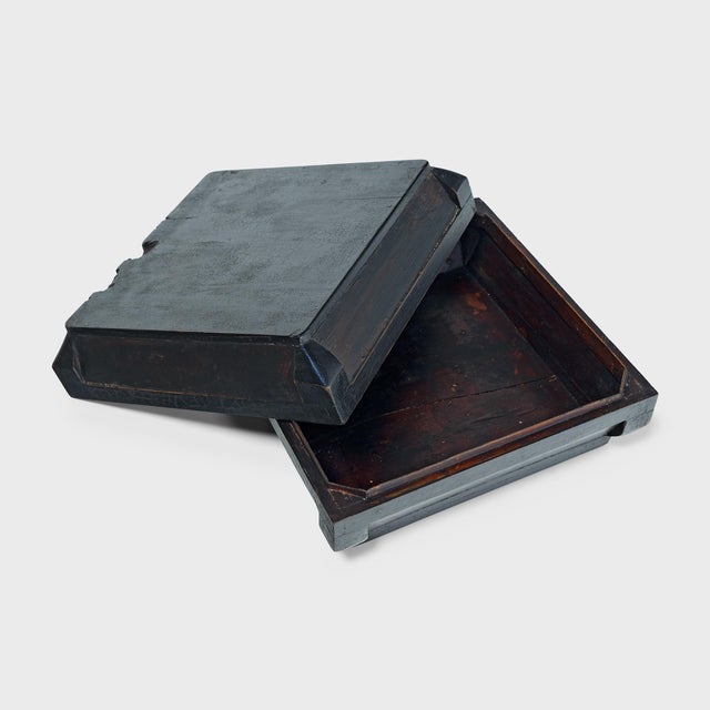 Chinese Black Lacquer Snack Box, C. 1820 For Sale - Image 4 of 7