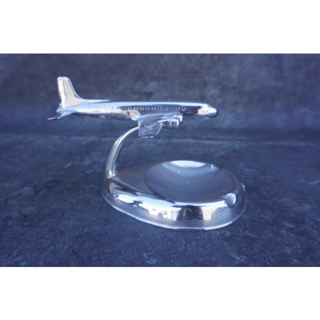 American Mid 20th Century Douglas Airlines Jet Liner Ashtray: Air Tray For Sale - Image 3 of 6