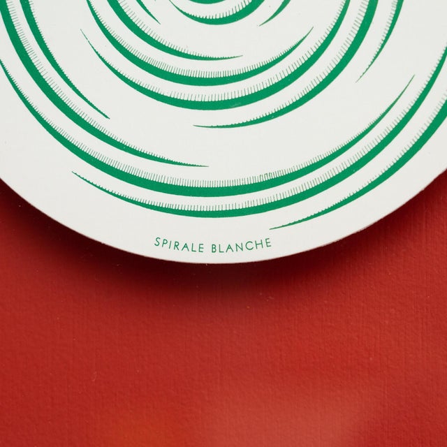 1980s Marcel Duchamp, Spirale Blanche Rotorelief Konig Series 133, 1987, Print For Sale - Image 5 of 13