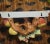 Vintage Ceramic Fitz and Floyd Colorful Fruit Wall Shelf Bracket Sconce For Sale In West Palm - Image 6 of 8