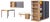 Lc35 Maison Du Brazil Living Room Set by Le Corbusier and Charlotte Perriand for Cassina, Set of 5 For Sale