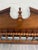 Vintage Convertible Queen or Full Size Colonial Style Four Poster Pediment Bed For Sale - Image 10 of 10