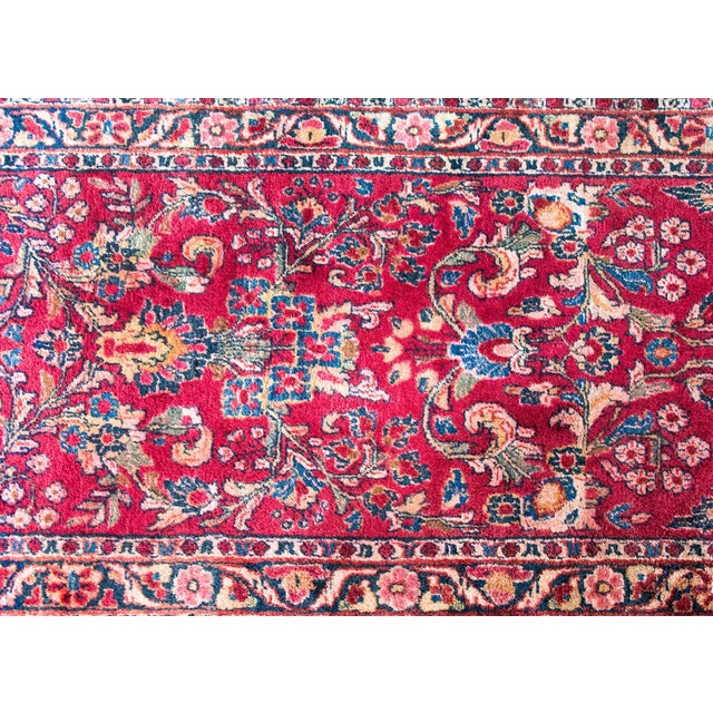 1930s Early 20th Century Persian Sarouk Runner For Sale - Image 5 of 16