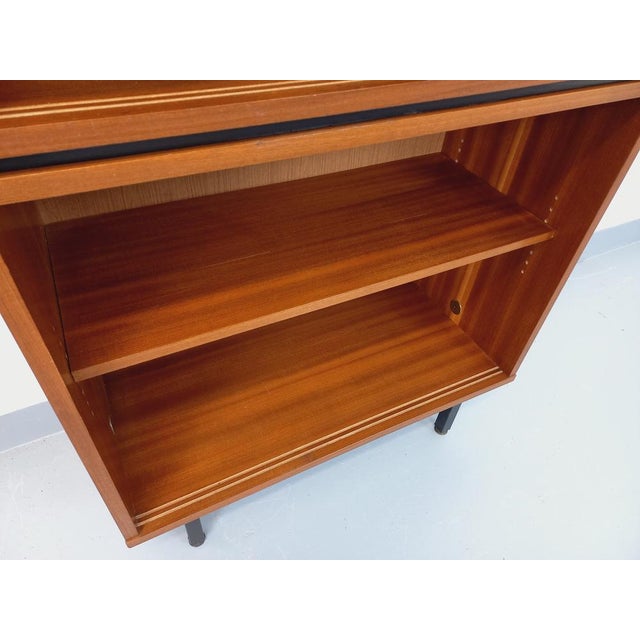 Vintage Teak-Style Mahogany Bookcase, 1960s For Sale - Image 9 of 15