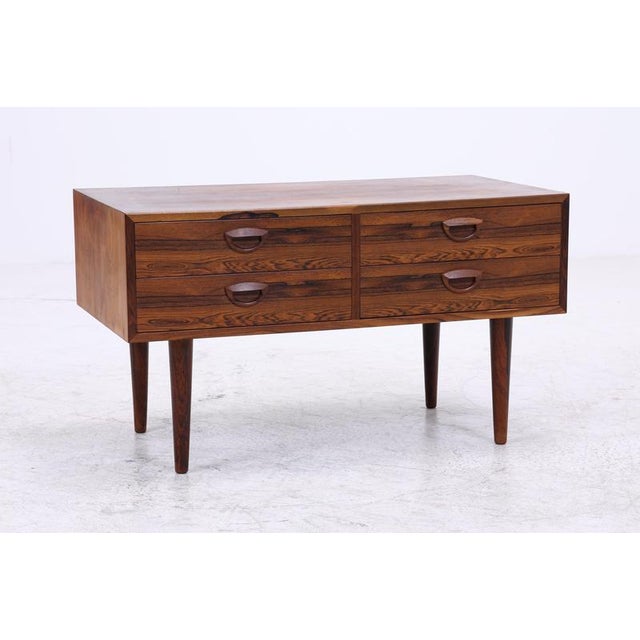 Vintage Rosewood Chest of Drawers by Kai Kristiansen for Feldballe Møbelfabrik, 1960s For Sale - Image 4 of 14