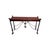 Traditional Egyptian Revival Neoclassical -Style Leather Top Console Table by Maitland Smith For Sale - Image 3 of 11