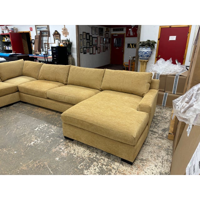2020s Custom Luxury Chenilles Sectional For Sale - Image 5 of 6