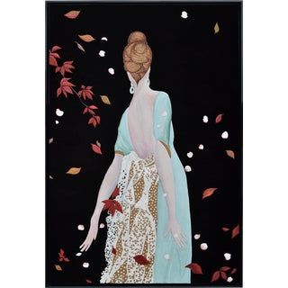 Cupioli Living, Untitled, Velvet, Framed For Sale