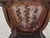 Wood Vintage French Provincial Style Caned Club Armchair Chair Heavy Wear For Sale - Image 7 of 9