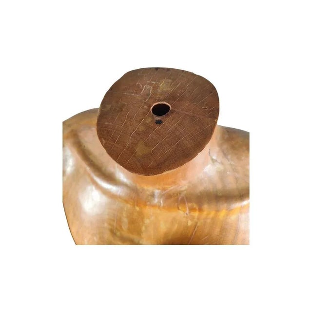 French Wooden Male Torso, 1950s For Sale - Image 12 of 13