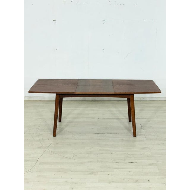 Mid-Century Extendable and Height-Adjustable Dining Table, 1960s For Sale - Image 3 of 10