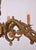 Eight-Arm Eclectic Chandelier in Cast Brass For Sale - Image 3 of 5