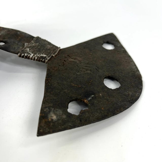 Early 20th Century Bamun Knife Axe Cameroon For Sale - Image 4 of 6