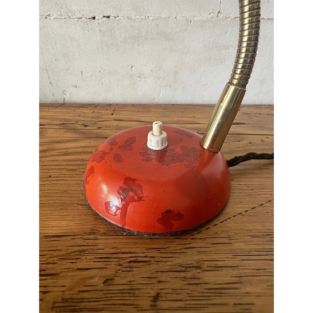 Vintage Italian Gooseneck Table Lamp from Stilnovo, 1960s For Sale - Image 10 of 11