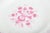 Mid-Century Porcelain Deep Plates with Pink Floral Motifs from Hollóháza, Set of 6 For Sale - Image 3 of 5