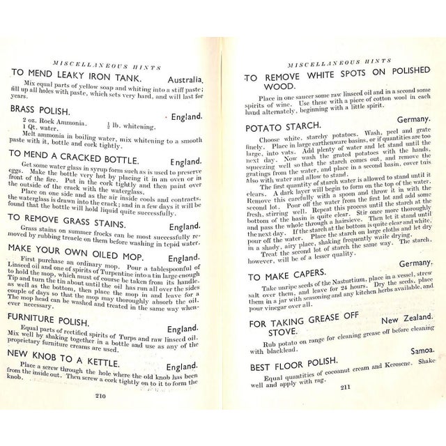 "Food in the Country Home: 500 Tested Recipes From All the World" 1936 For Sale - Image 9 of 12