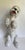 Figurative Vintage Italian Ceramic Standing Poodle Dog Sculpture For Sale - Image 3 of 13