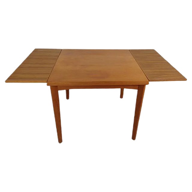 Extendable Teak Dining Table, Denmark, 1960s For Sale