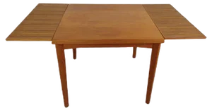 Extendable Teak Dining Table, Denmark, 1960s