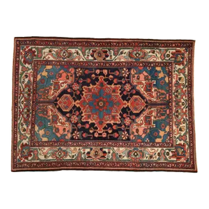 Vintage Bakhtiari Rug - 5'2" X 7'