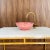 Moroccan Pink Ceramic Countertop Round Sink, Handmade For Sale - Image 3 of 7