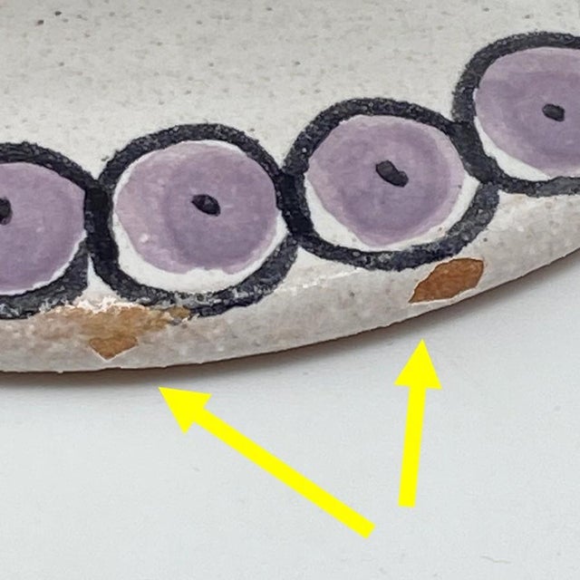 Vintage Giovanni DeSimone Rooster Signed Centerpiece Bowl For Sale - Image 17 of 18