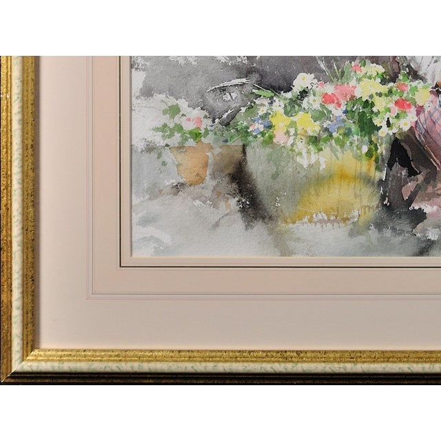 1980s Gordon King, Fond Memories, Original Watercolour, 20th Century For Sale - Image 5 of 18